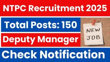 NTPC Recruitment 2025 – Apply for Engineer and Technician Positions NTPC Recruitment 2025