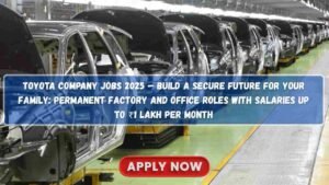 Toyota Company Jobs 2025