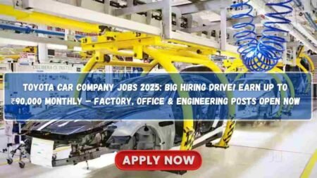 Toyota Car Company Jobs 2025