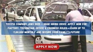 Toyota Company Jobs 2025