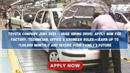 Toyota Company Jobs 2025