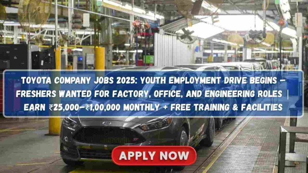 Toyota Company Jobs 2025