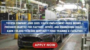 Toyota Company Jobs 2025