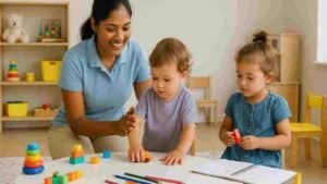 बच्चों की देखभाल