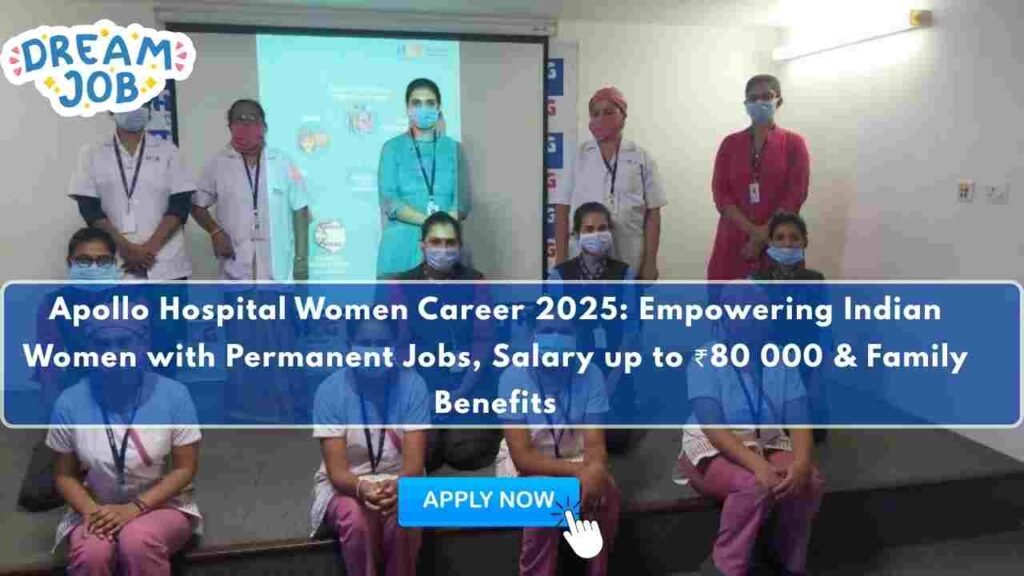 Apollo Hospital Women Career 2025