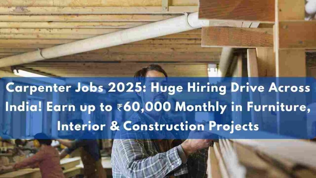 Carpenter Jobs 2025
