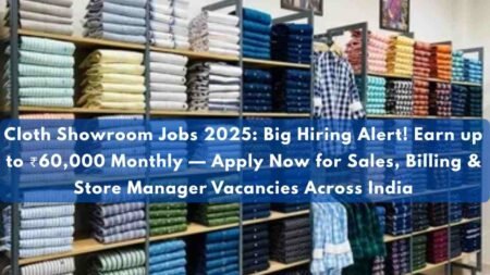 Cloth Showroom Jobs 2025