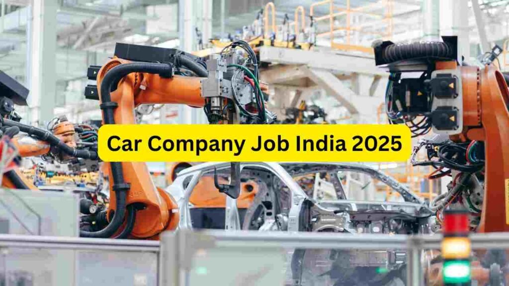 Maruti Car Company Job India 2025: Factory Staff, Showroom Teams, Service Technicians, Finance Desk, Insurance Desk & EV Hiring