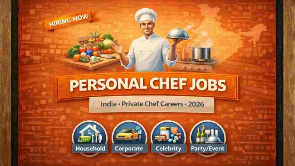 Personal Chef Jobs India 2026 – High Paying Private Chef Careers, Salary, Skills, Demand & Complete Guide