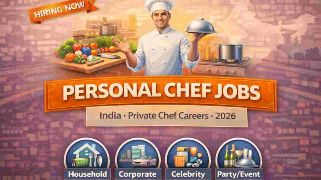 Personal Chef Jobs India 2026 – High Paying Private Chef, Home Chef & Corporate Culinary Careers
