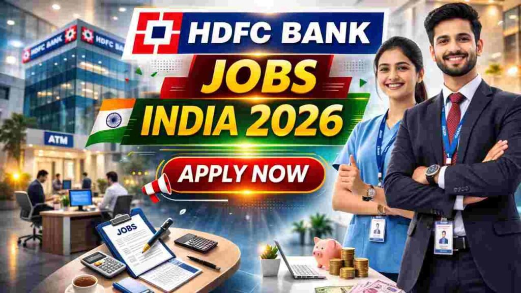 HDFC Bank Jobs India 2026 – High-Paying Banking Careers