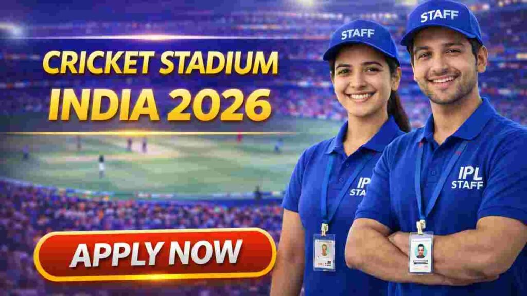 Cricket Stadium Jobs India 2026 – High-Paying Careers in Sports Infrastructure
