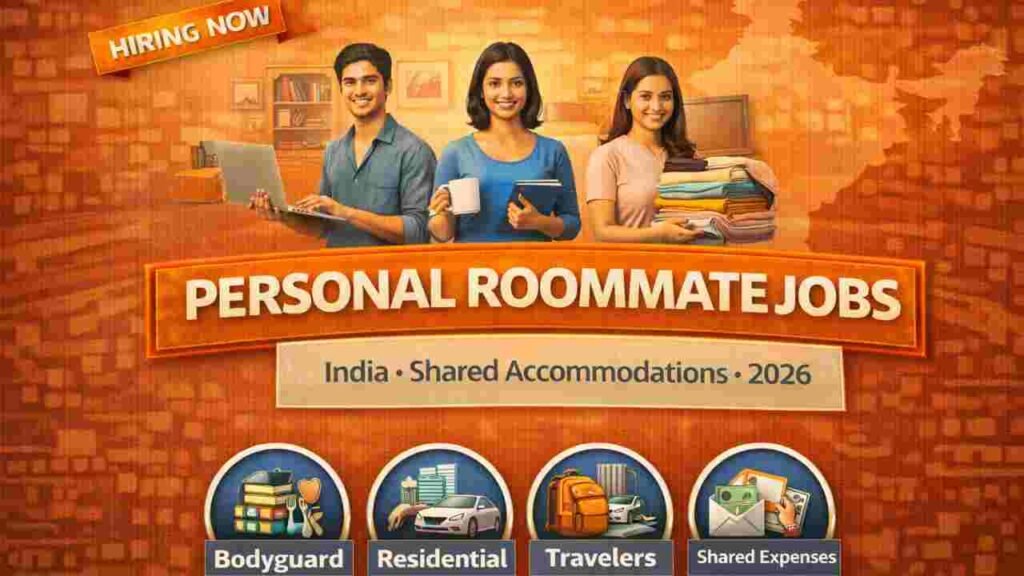 Personal Roommate Jobs India 2026 – High Paying Co-Living, Shared Housing & Rental Support Careers
