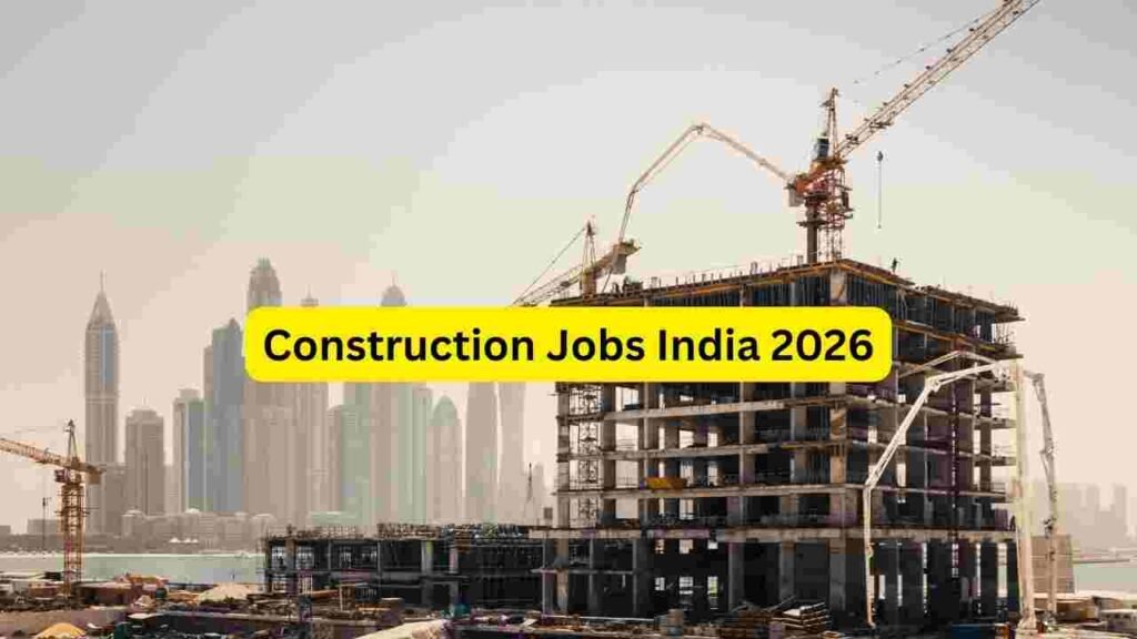 Construction Jobs India 2026