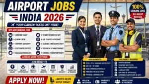 Airport Jobs India 2026 – Ground Staff, Helper, Security & Aviation Careers